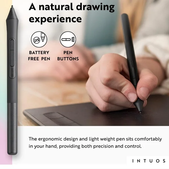 Sealed Wacom Intuos Medium Drawing Tablet (Pistachio)